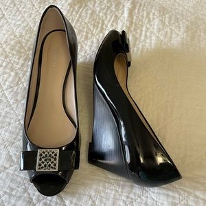 Good condition coach Gretchen patent leather shoes